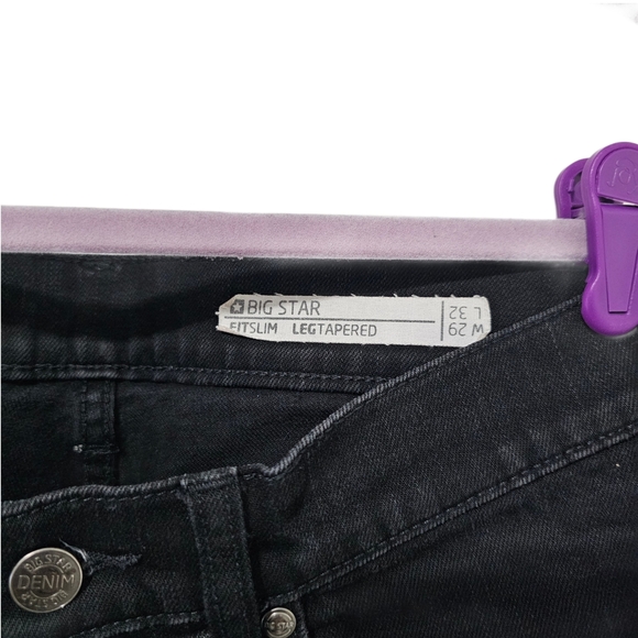 Big Star Slim Fit Tapered Leg Jeans - Picture 5 of 7